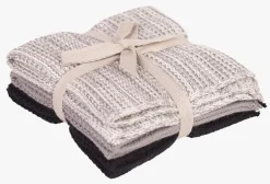 Klut 3 pk svart - 26x26 cm