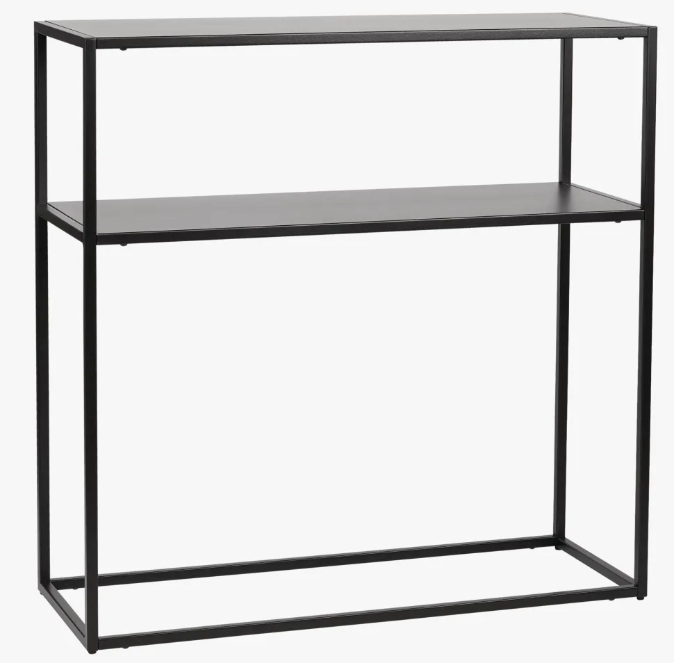Konsollbord svart - 80x30x80 cm