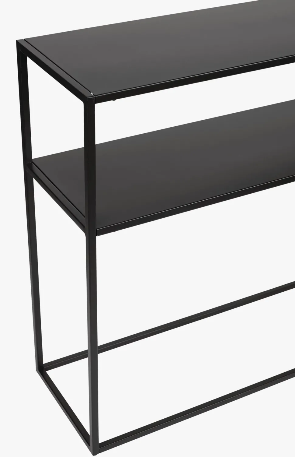 Konsollbord svart - 80x30x80 cm