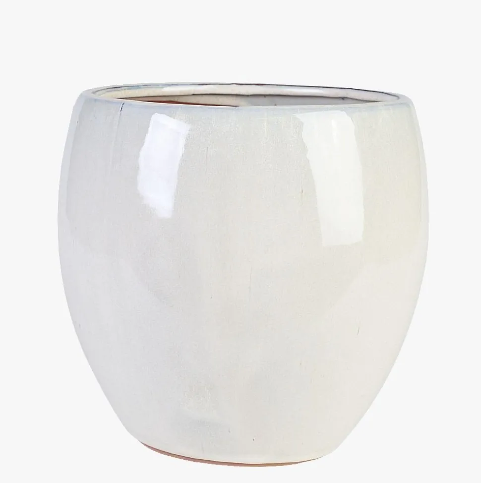 Krukke lys beige - 20x20x20 cm