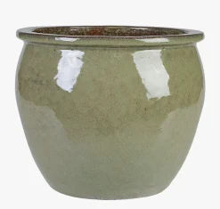 Krukke lys grønn - 29,5x29,5x23 cm