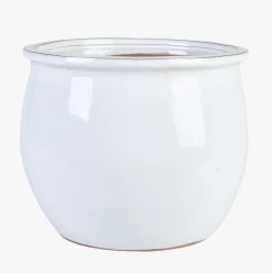 Krukke offwhite - 21x21x17,5 cm