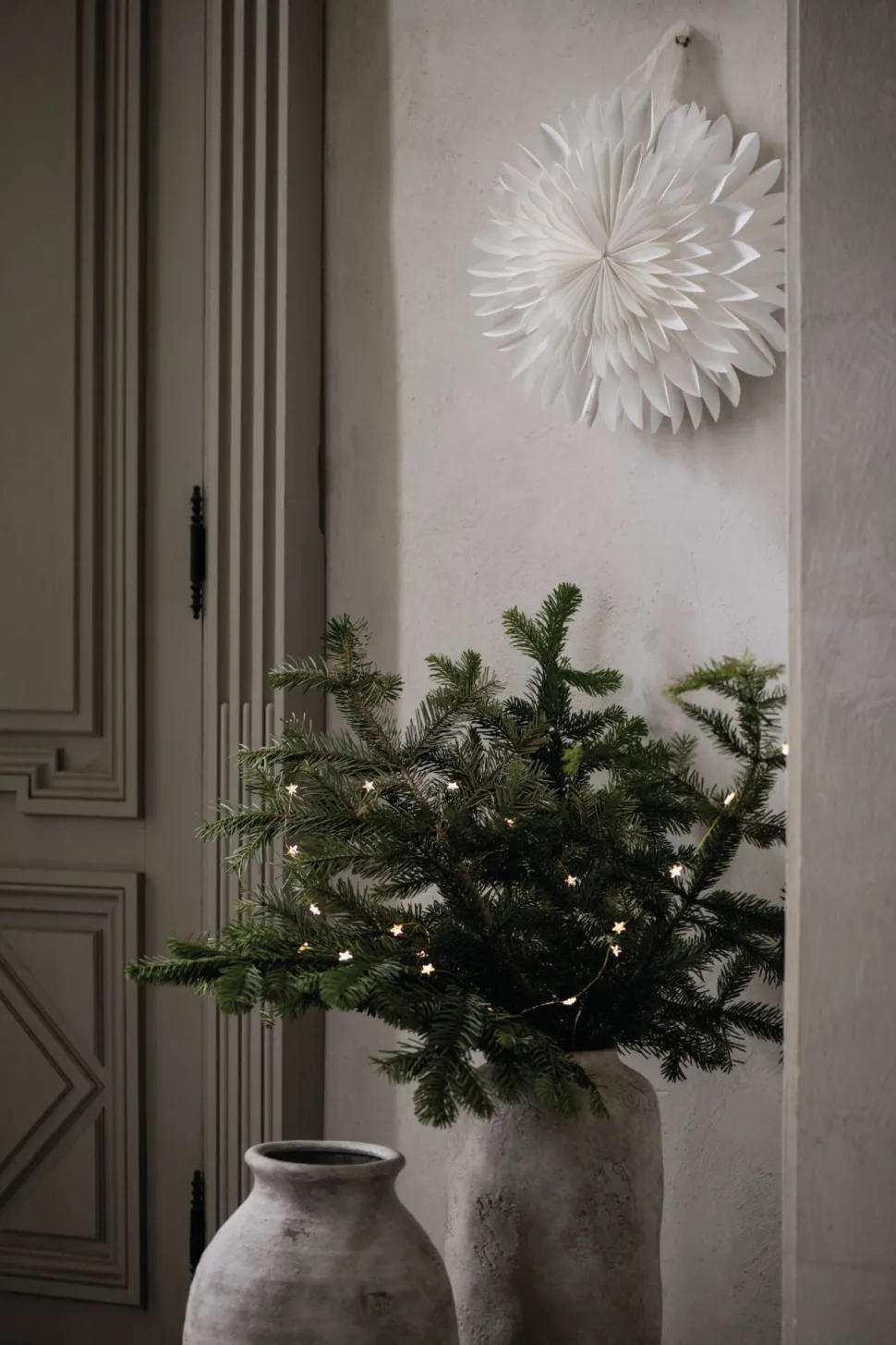 Krukke offwhite - 25x25x70 cm