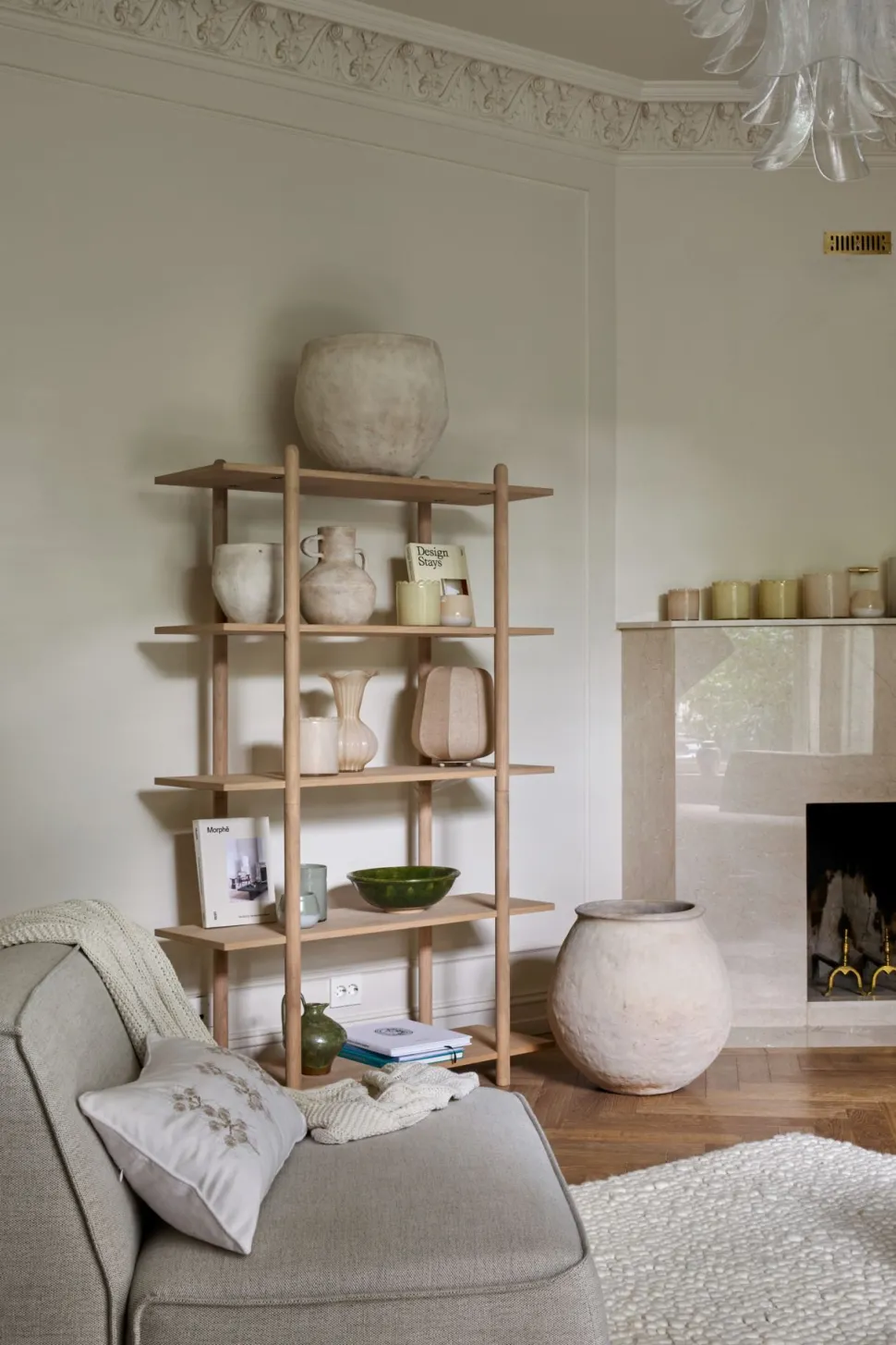 Krukke offwhite - 41x41x38 cm