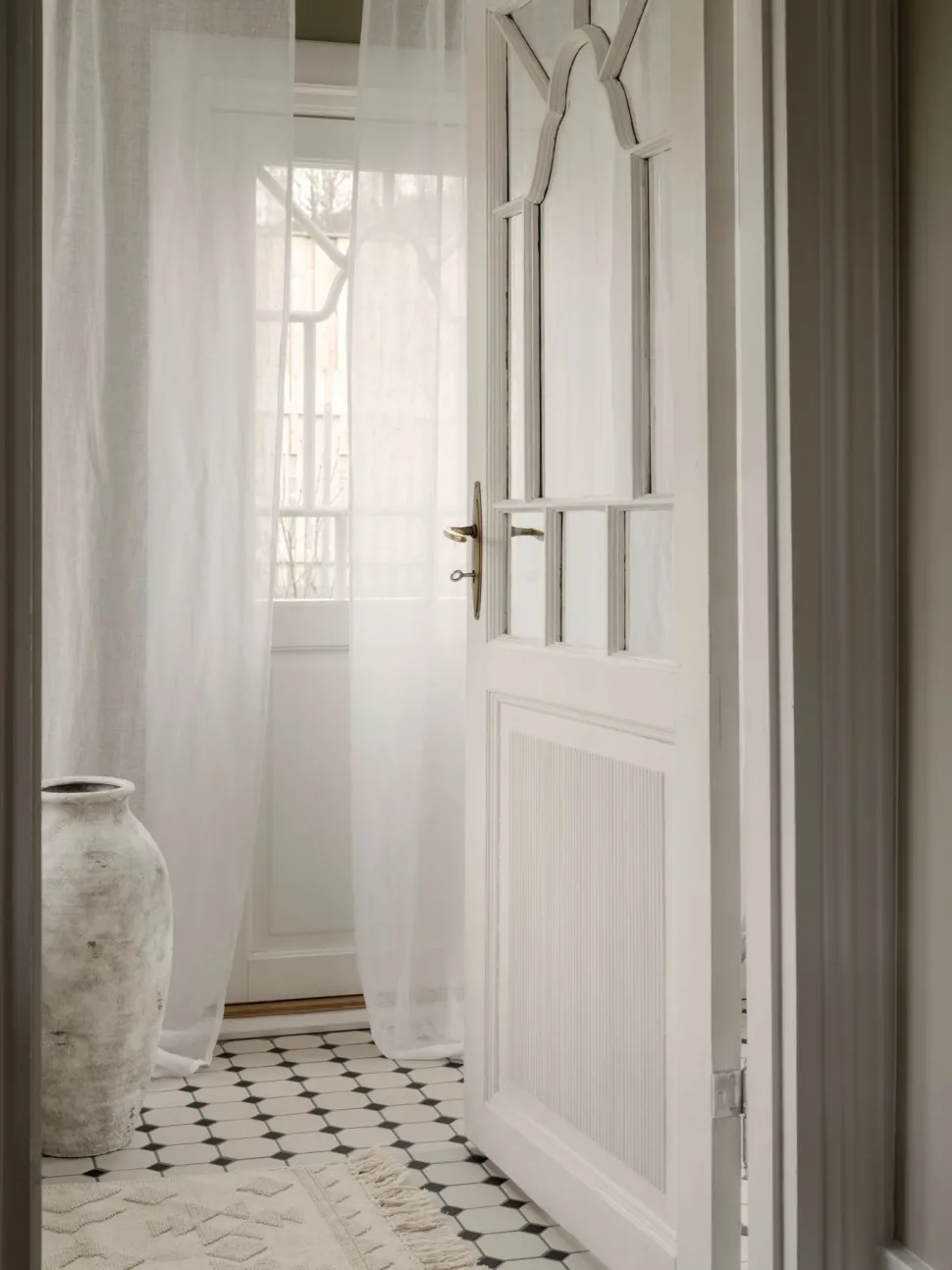 Krukke offwhite - 30x30x60 cm