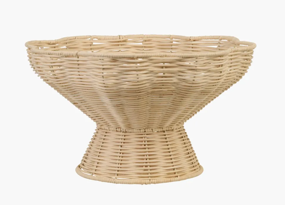 Kurv lys natur - 29,5x29,5x16,5 cm