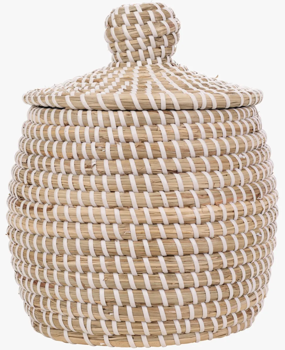 Kurv natur - 19x19x22 cm