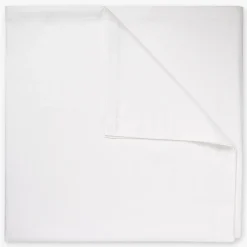 Laken flatt hvit - 150x260 cm