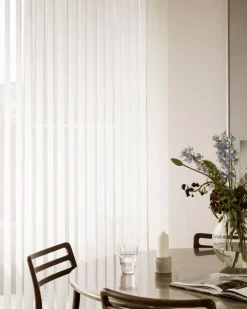 Lameller hvit - 8,9x250cm