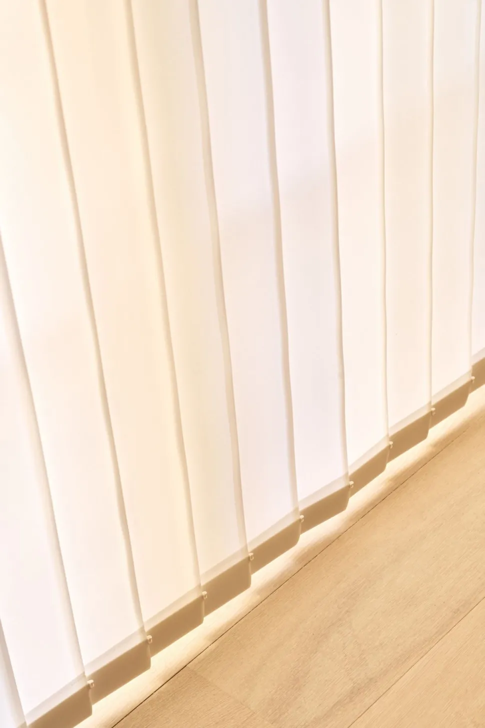Lameller offwhite - 8,9x250cm