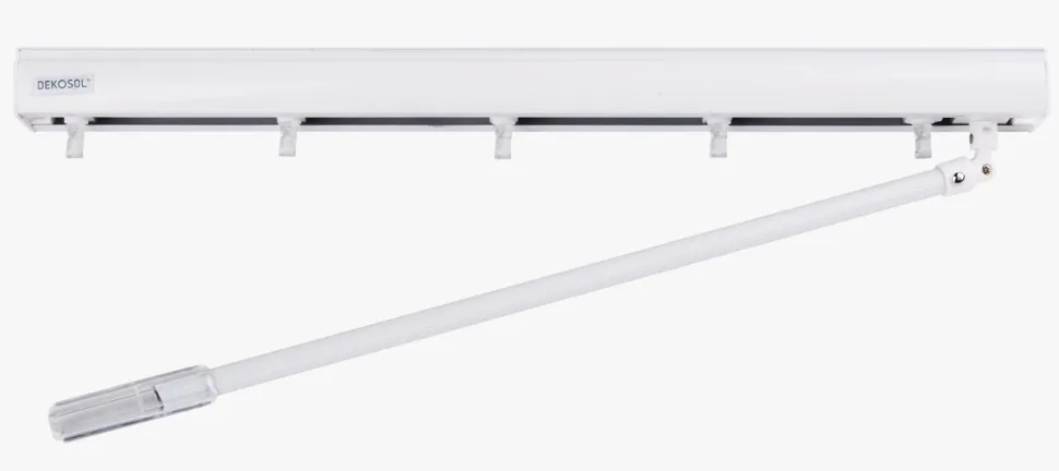 Lamellskinne hvit - 100 cm