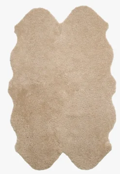 Lammeskinn beige - 100x160 cm