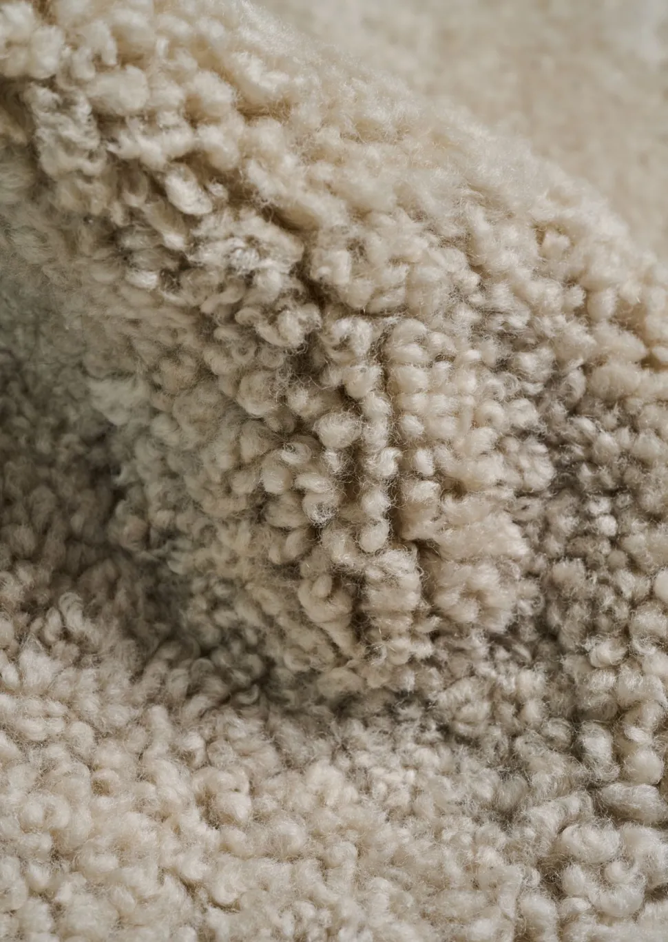 Lammeskinn beige - 100x160 cm