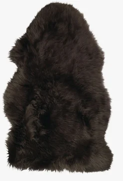 Lammeskinn mørk brun - 80