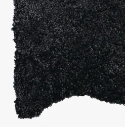 Lammeskinn mørk grå - 85 cm