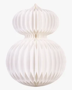 Lampeskjerm hvit - 40x30 cm