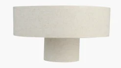 Lampeskjerm natur - 21,5 cm ø38