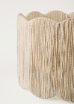 Lampeskjerm offwhite - 33x33x22 cm