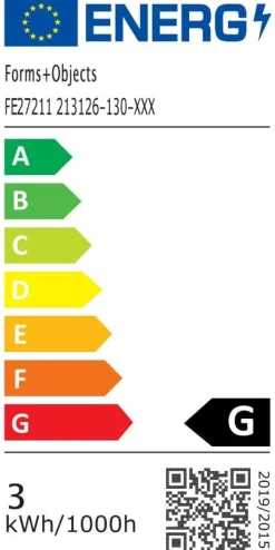 Led gulvlampe beige - 122 cm ø13,5