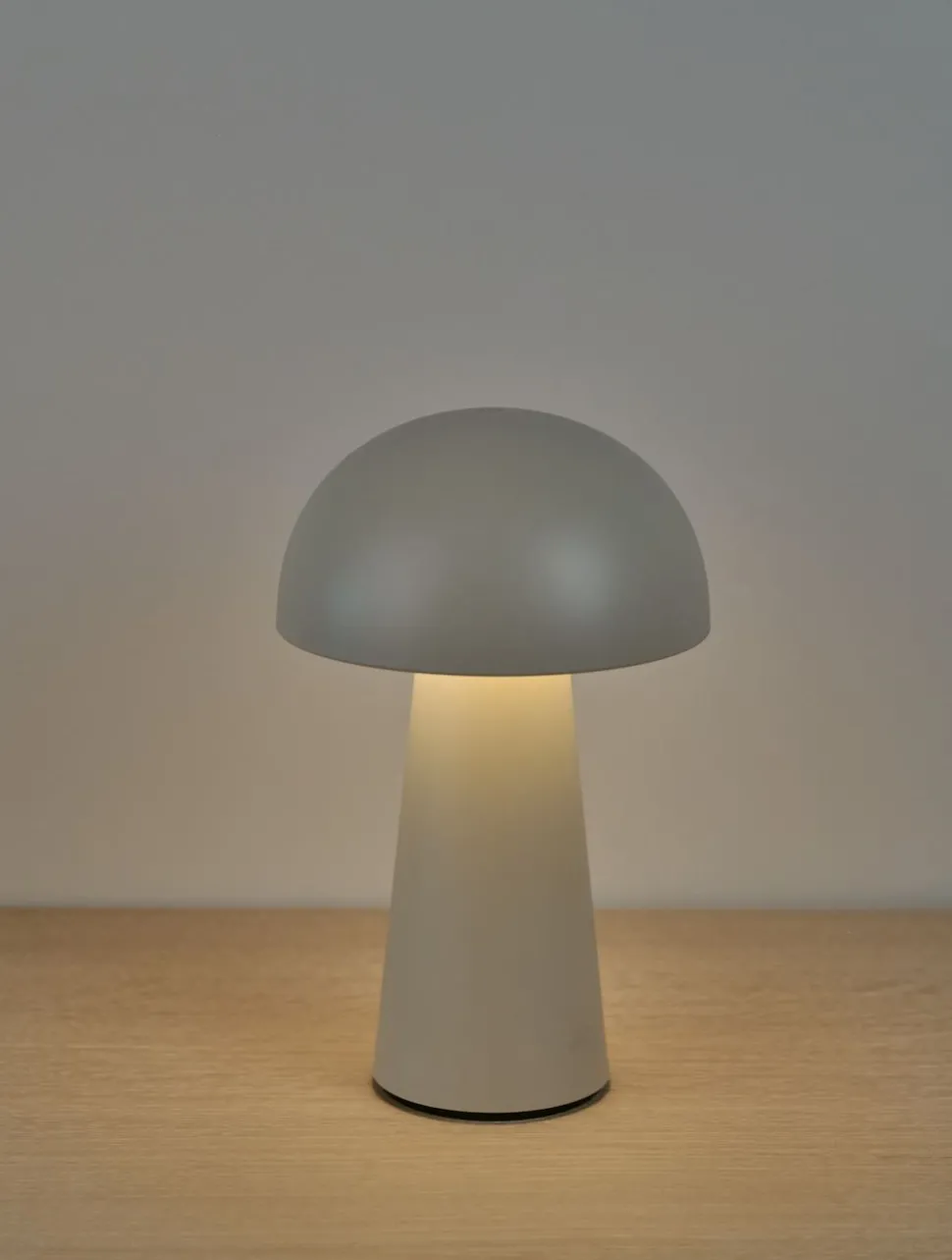 Led lampe beige - 21,5 cm ø13,7