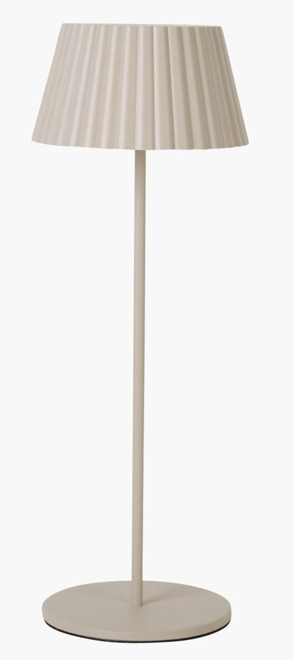 Led lampe beige - 37,5 cm ø13,5