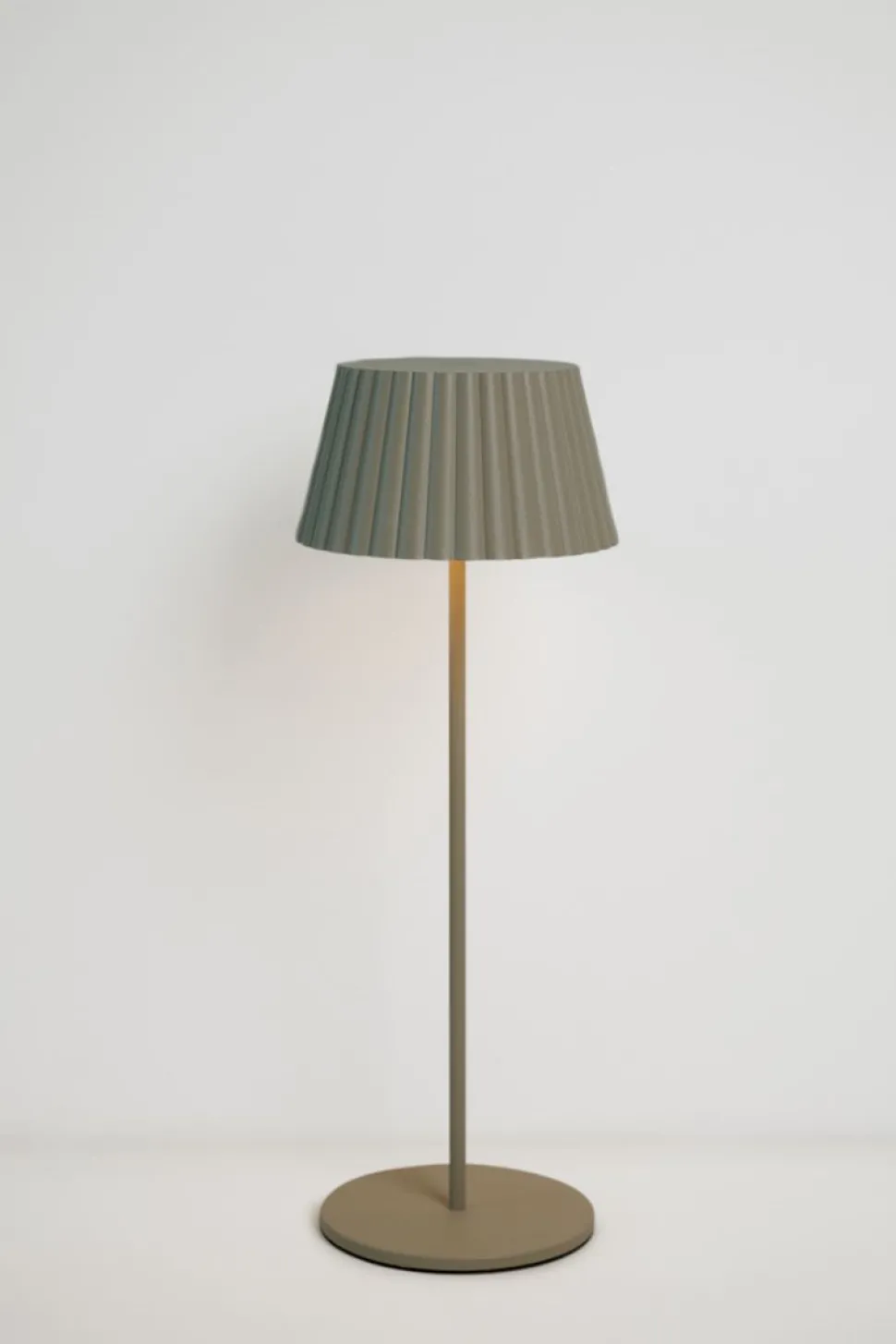 Led lampe beige - 37,5 cm ø13,5