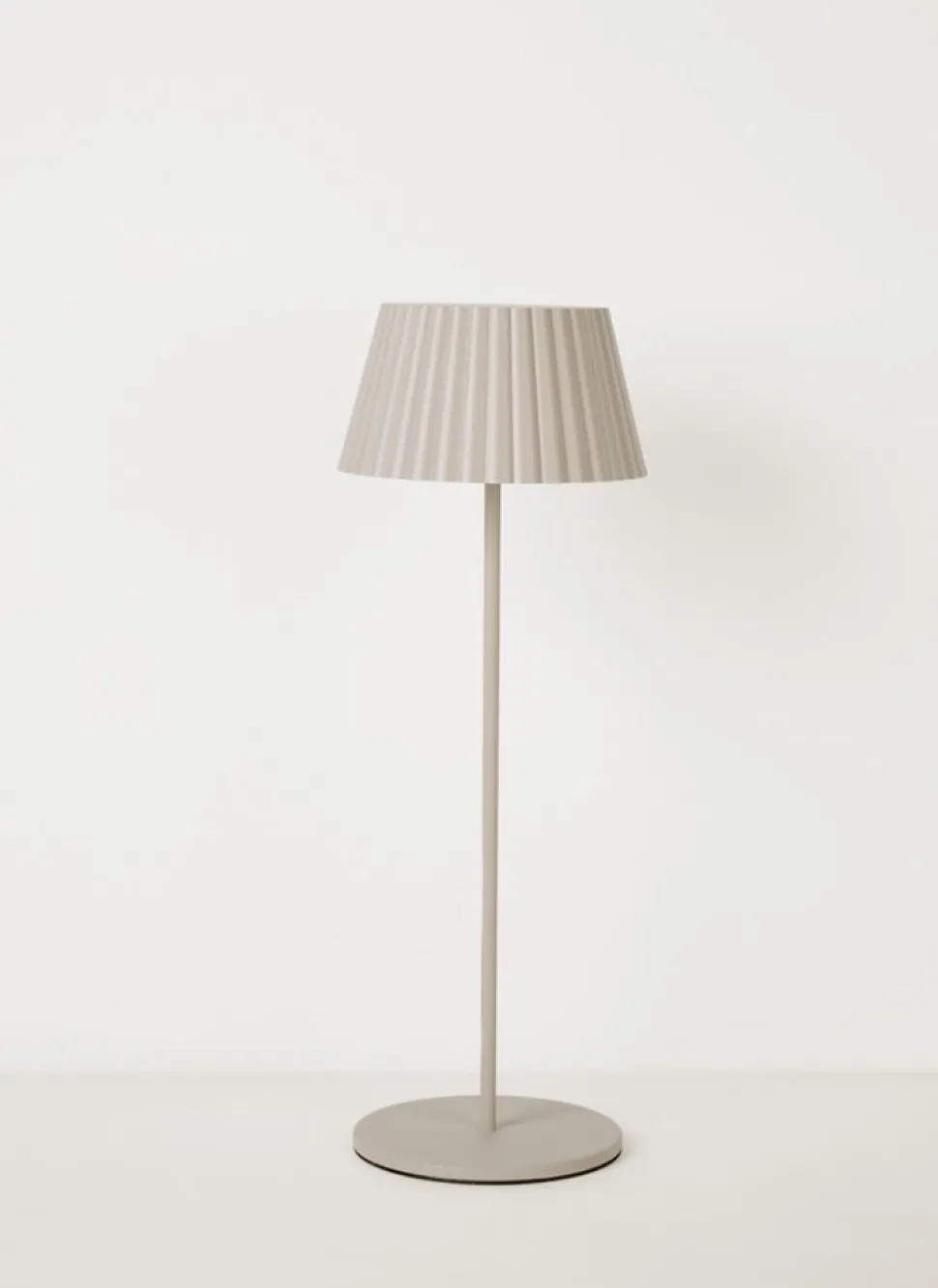 Led lampe beige - 37,5 cm ø13,5