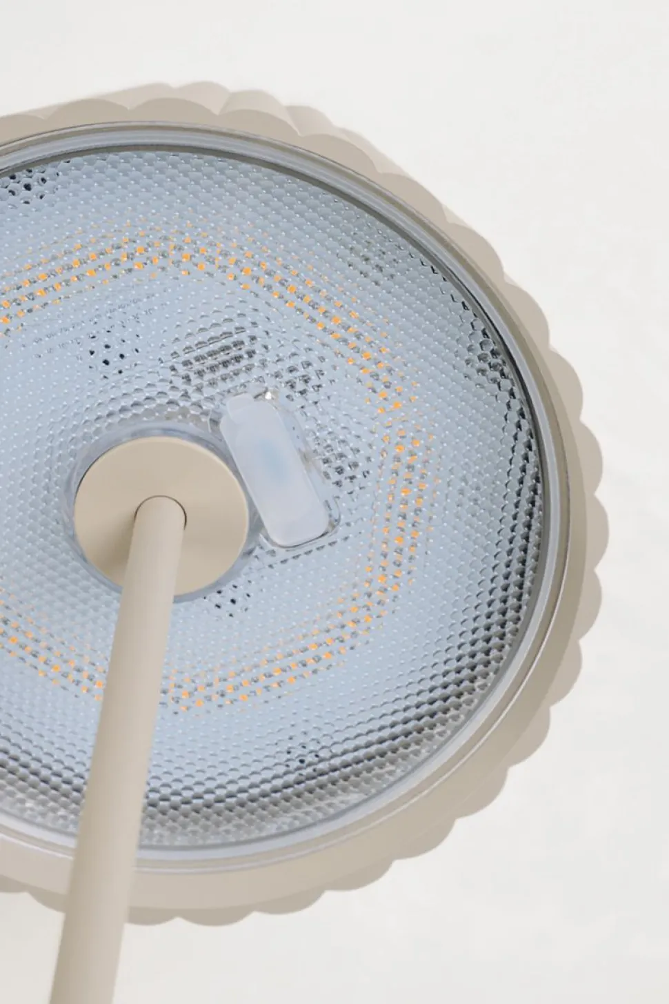 Led lampe beige - 37,5 cm ø13,5