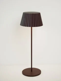 Led lampe burgunder - 37,5 cm ø13,5