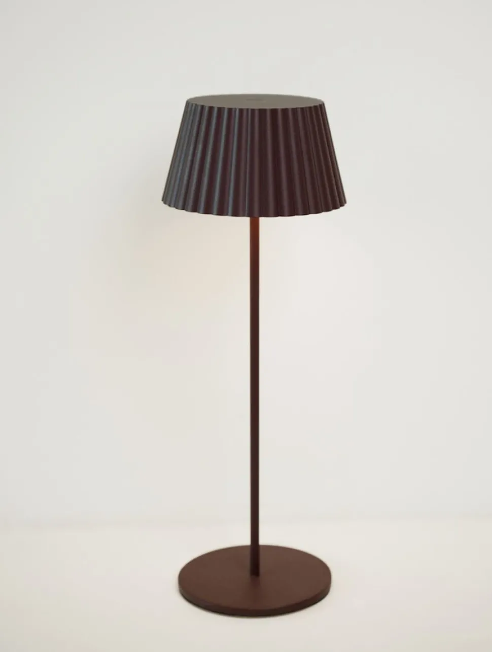 Led lampe burgunder - 37,5 cm ø13,5