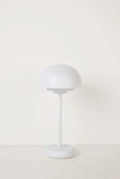 Led lampe hvit - 28,2 cm ø13,7
