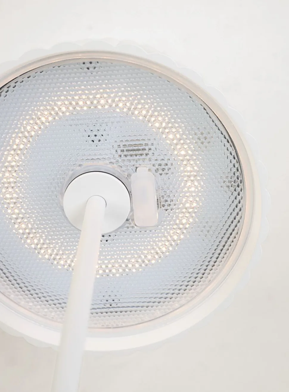 Led lampe hvit - 37,5 cm ø13,5