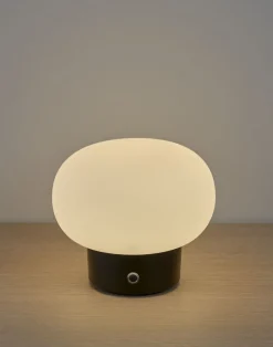 Led lampe svart - 12,2 cm ø14