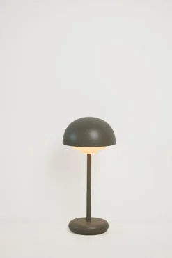 Led lampe taupe - 28,2 cm ø13,7