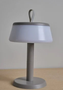 Led lampe taupe - 22,9 cm ø14,2