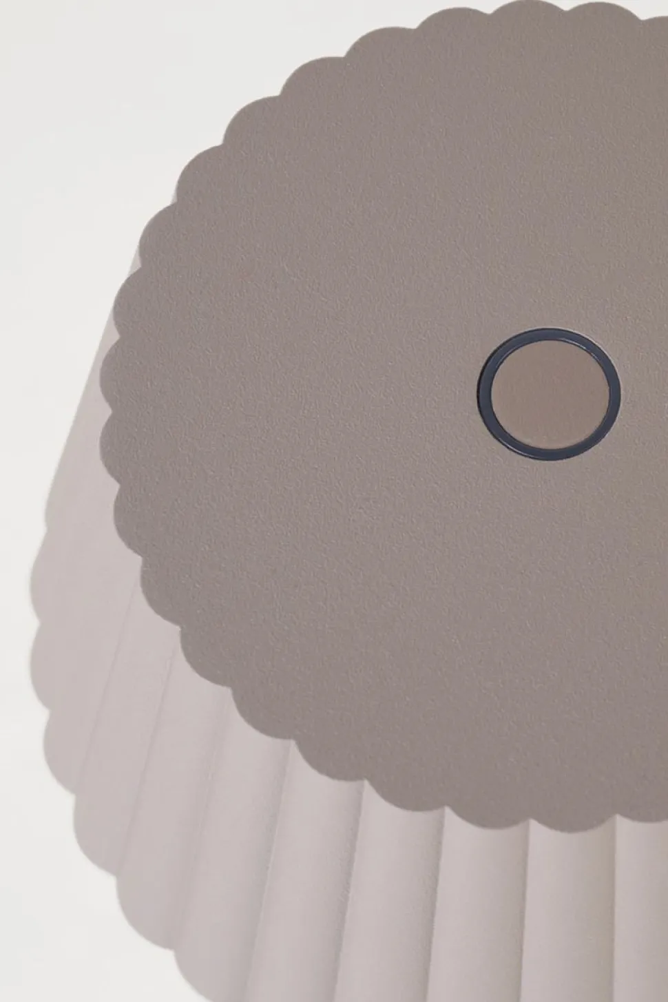 Led lampe taupe - 37,5 cm ø13,5