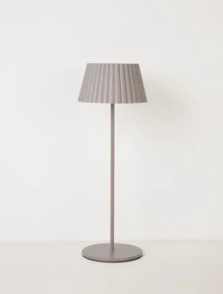 Led lampe taupe - 37,5 cm ø13,5