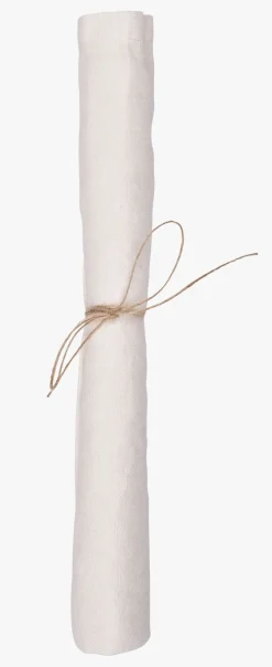 Linserviett hvit - 45x45 cm