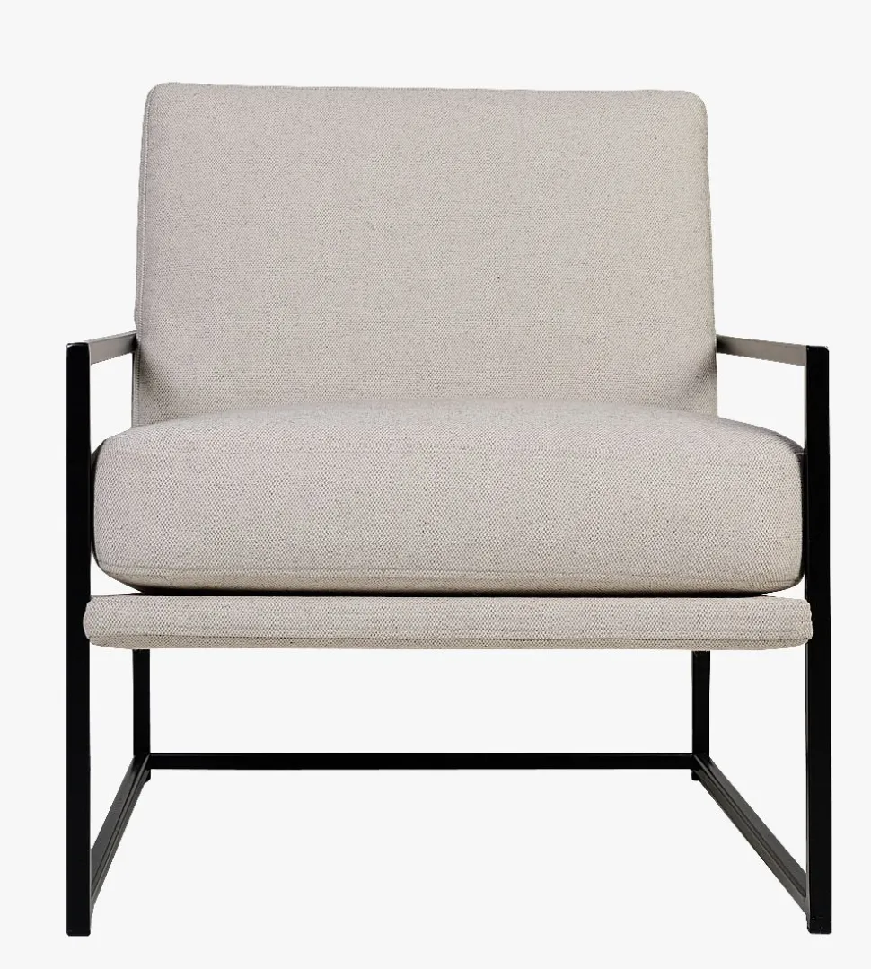 Loungestol natur - 66x86x78 cm