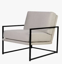 Loungestol natur - 66x86x78 cm