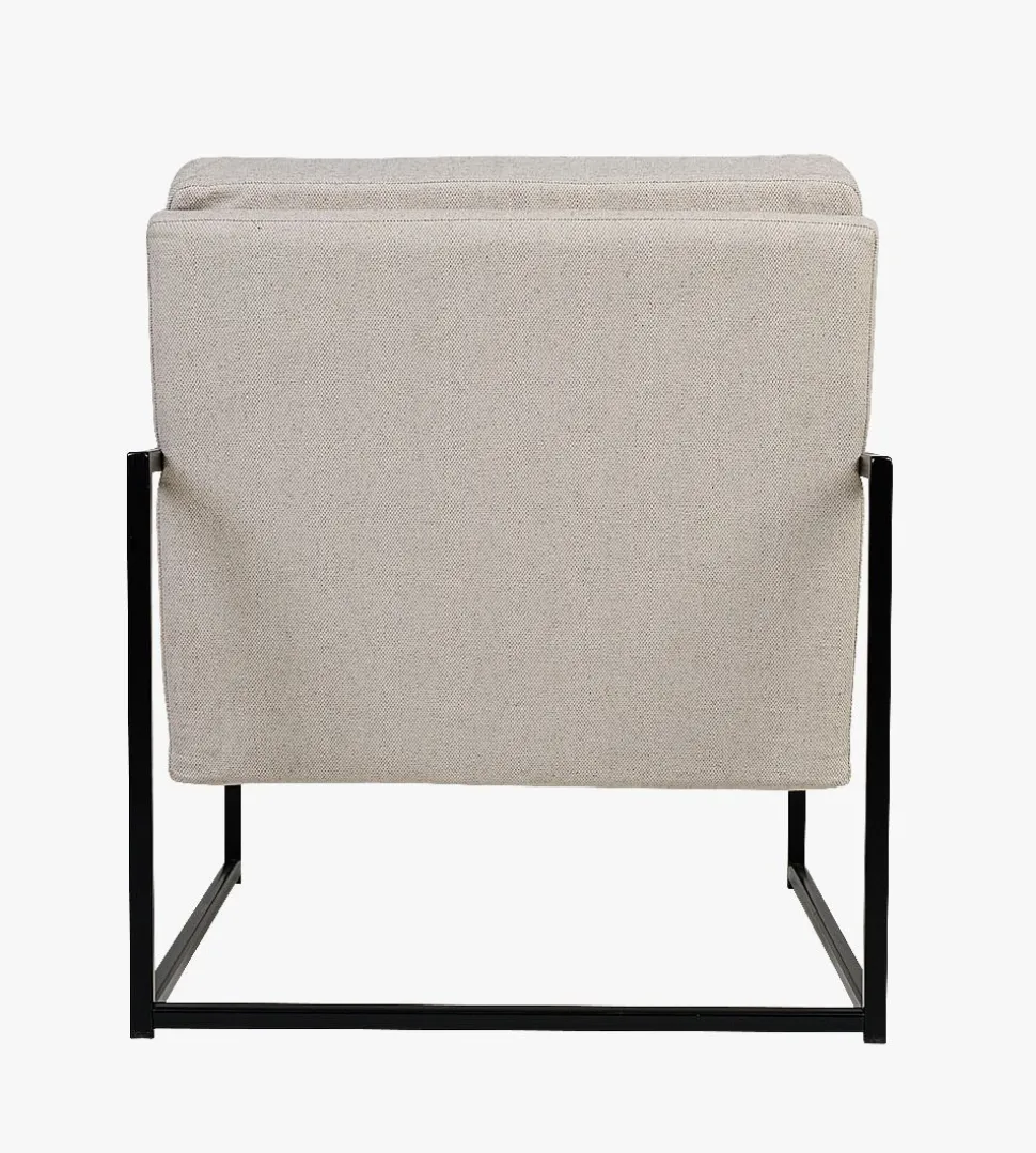 Loungestol natur - 66x86x78 cm