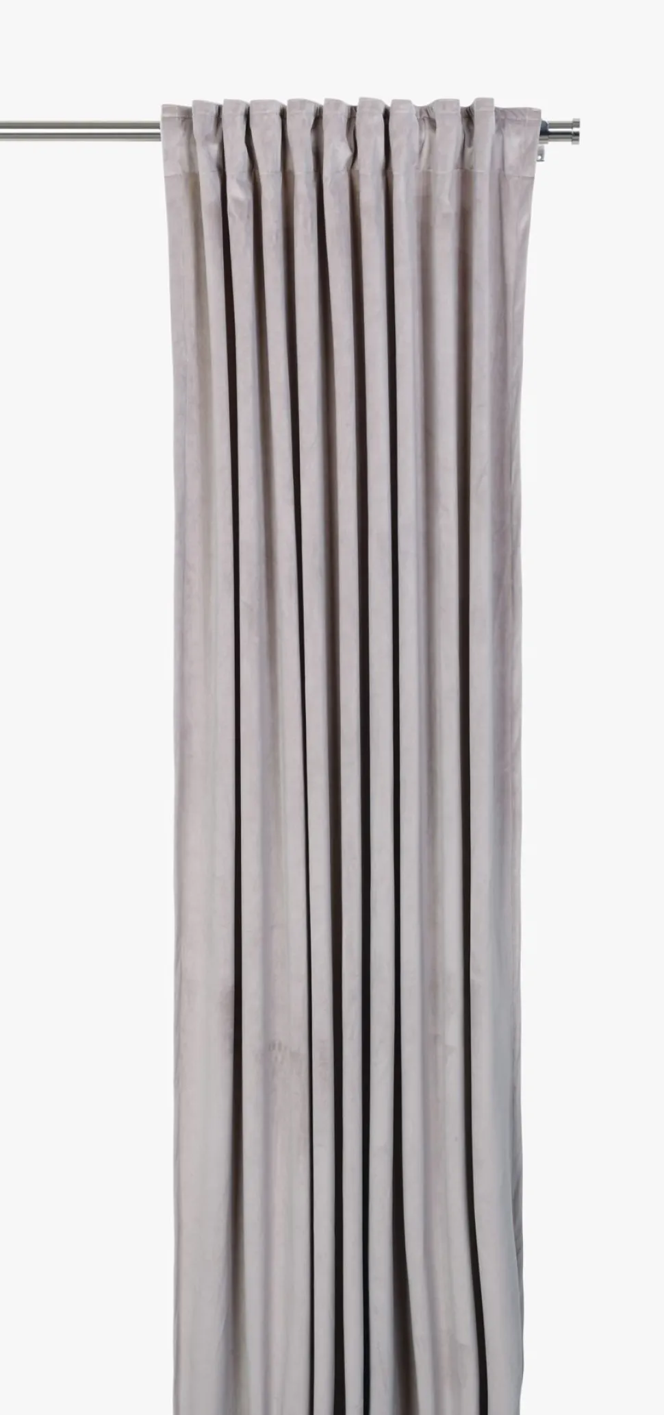 Lysdempende gardin grå - 140x160 cm