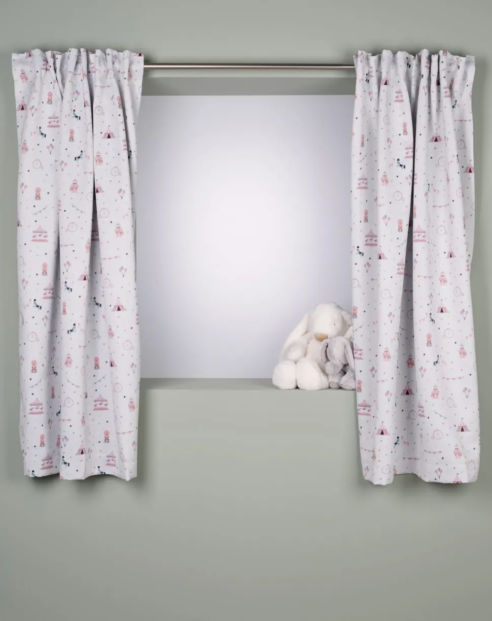 Lysdempende gardin multi - 140x160 cm