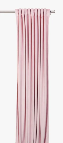 Lysdempende gardin rosa - 140x160 cm