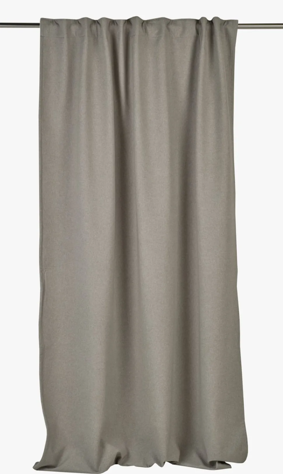 Lysdempende gardin sand - 140x220 cm