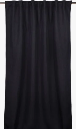 Lysdempende gardin svart - 140x160 cm