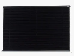 Lysfiltrerende plisségardin svart - 60x160 cm