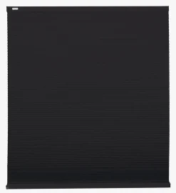 Lysfiltrerende plisségardin svart - 60x160 cm