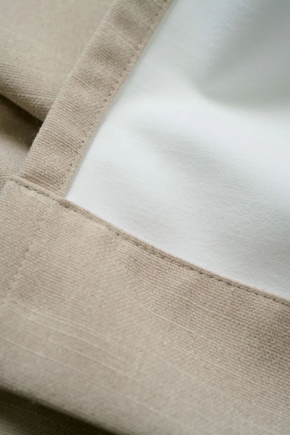 Lystett gardin beige - 140x160 cm