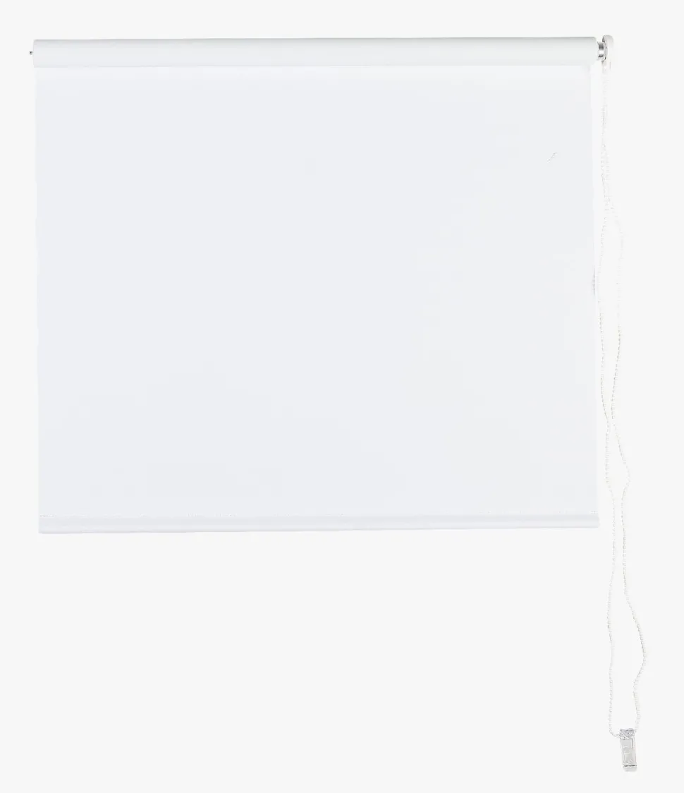 Lystett rullegardin offwhite - 80x185 cm